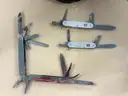 set of Victorinox multitools