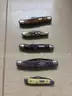 lot of 5 CASE knives