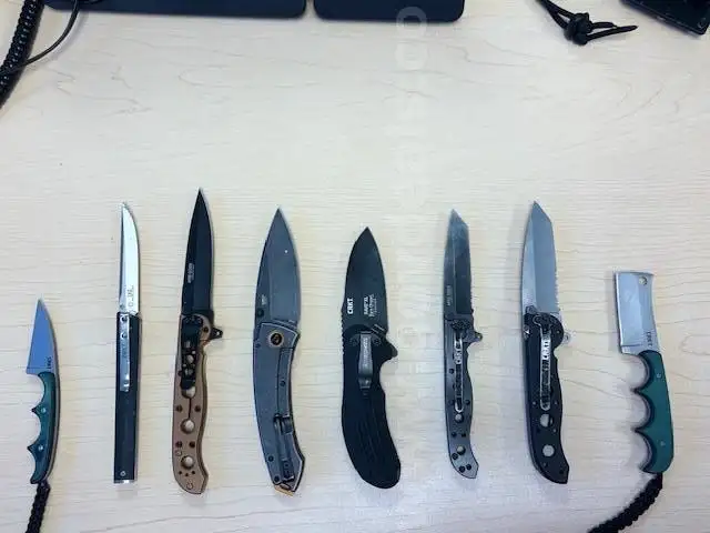 Lot of 8 CRKT Knives