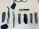Lot of 8 CRKT Knives