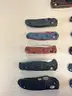 lot of eleven benchmade knives