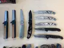 lot of assorted Gerber knives