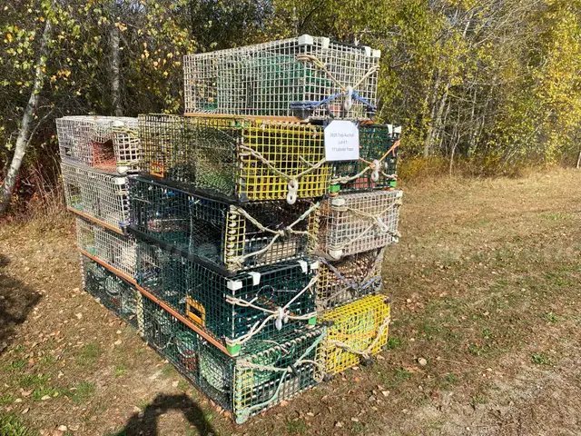 Lot #7 17 Lobster Traps