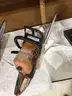 two chainsaws with misc. tools