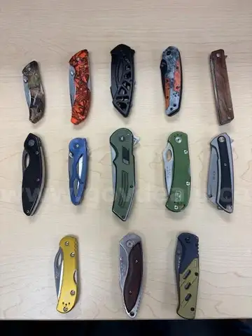 lot of 13 Knives (Buck/Old Timer)