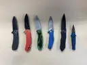 lot of twelve KERSHAW knives