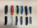lot of twelve KERSHAW knives