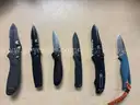 lot of six BenchMade knives