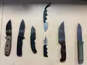 lot of full tang knives