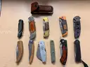lot of assorted knives