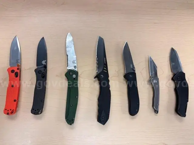 lot of seven quality assorted knives