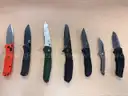 lot of seven quality assorted knives