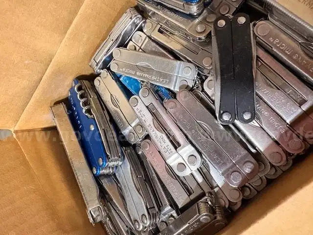 6lbs of small Leatherman multi-tools