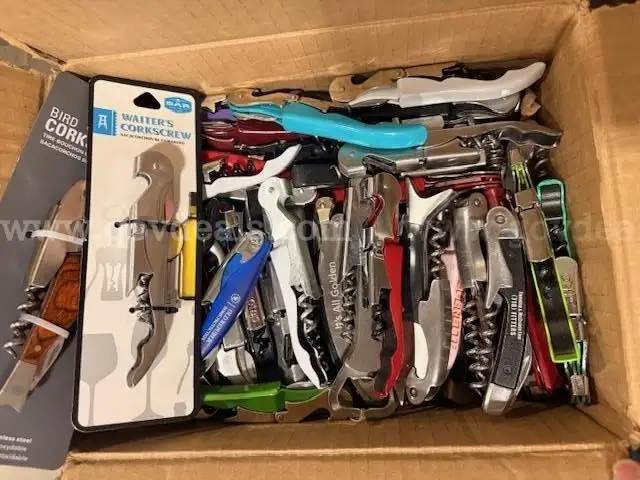 twelve pounds of corkscrews