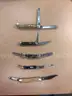 lot of five CASE knives
