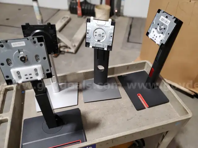 1 Lot of Approx (125) Monitor Mounts/Stands