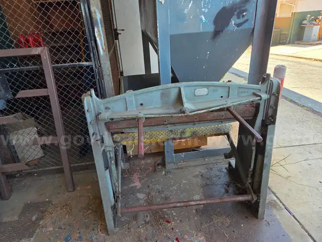 Peck, Stow and Wilcox Metal Shear