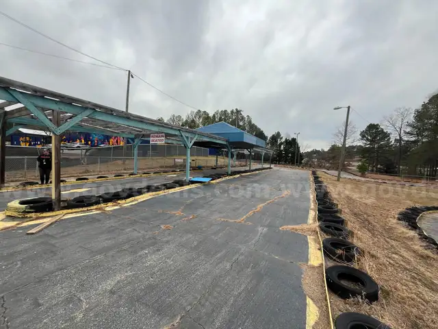 Go-Kart Track Covered Structure
