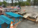 Lot of Picnic Tables