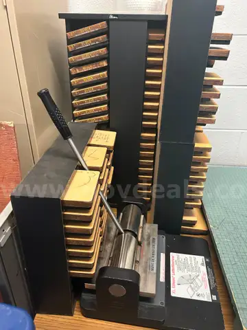 XL Ellison LetterMachine with Stencils