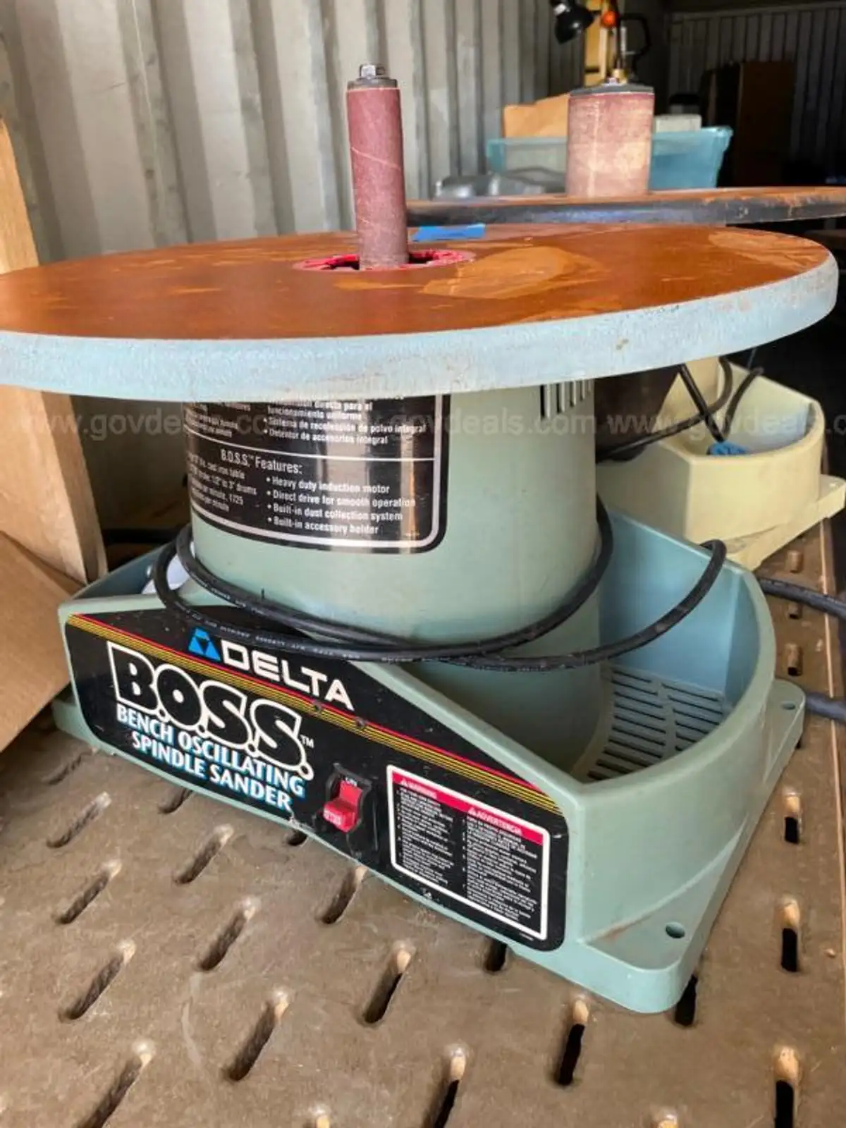 Delta BOSS Oscillating Spindle Sander AllSurplus