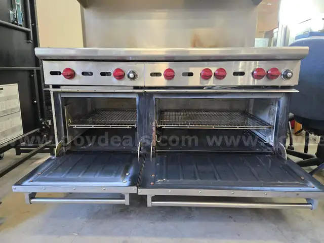 Wolf - CHALLENGER SERIES 56&#x22; DOUBLE OVEN RANGE C56D - USED