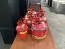 8 - Assorted Fuel Cans.