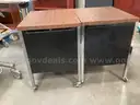 2 - Rolling Copier Tables.
