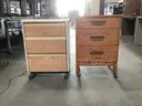 2 - 3 Drawer Rolling Cabinets.