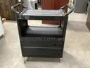 Plastic Rolling Cart.