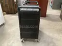 Plastic Rolling Cart.