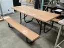Picnic Table and 2 - Benches.