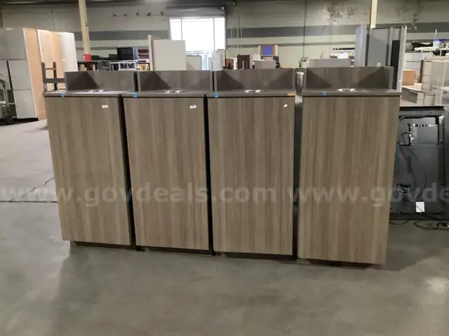 4 - Large Refuse Bins.