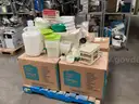 Pallet of Assorted Lab Use Plastic