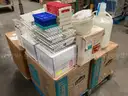Pallet of Assorted Lab Use Plastic