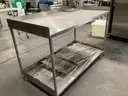 Stainless Steel Table.