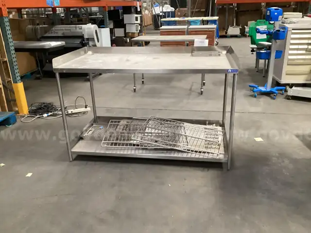 Stainless Steel Table.