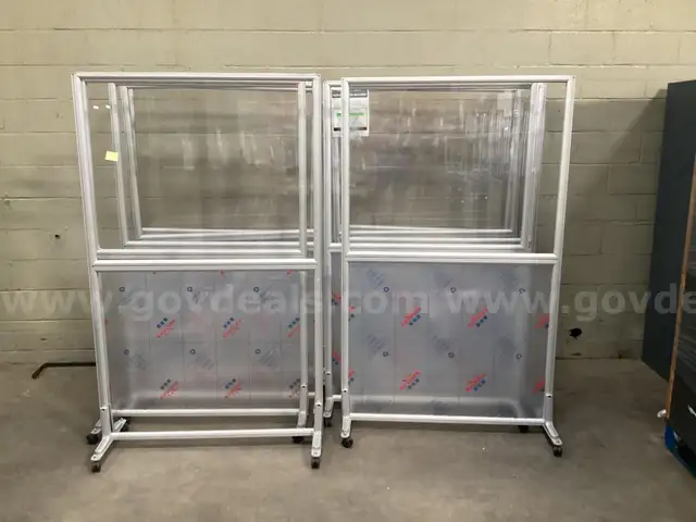 10- Rolling Acrylic Shields