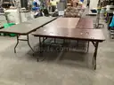 4 - Folding Tables.(Various sizes)