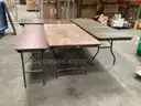 4 - Folding Tables.(Various sizes)