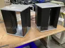 2 - Spinning CD Towers.