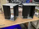 2 - Spinning CD Towers.