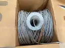 Partial Spool of Cat  5 E Wire(Length is Unknown)
