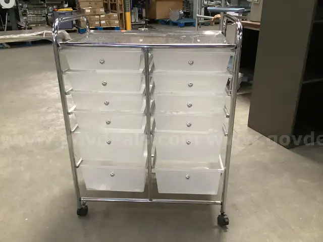 Rolling Multi Drawer Cart