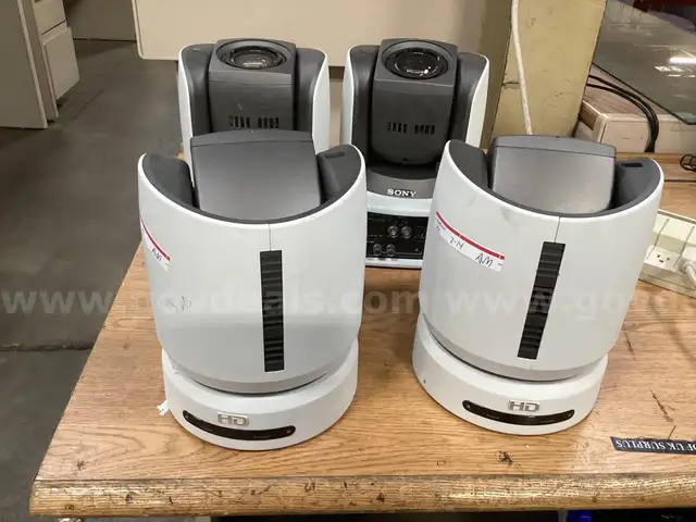 4 - Sony HD BRC - 2700 Cameras.
