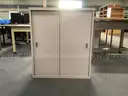 Metal Sliding Door Cabinet.
