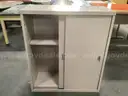 Metal Sliding Door Cabinet.