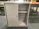 Metal Sliding Door Cabinet.