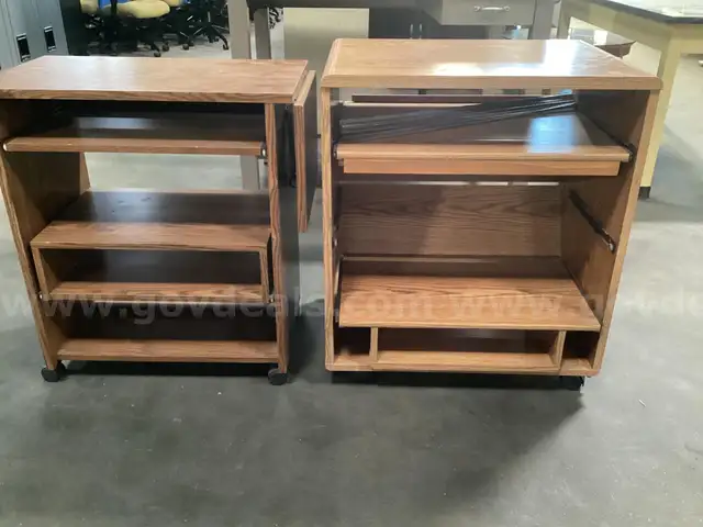2 - Rolling Cabinets