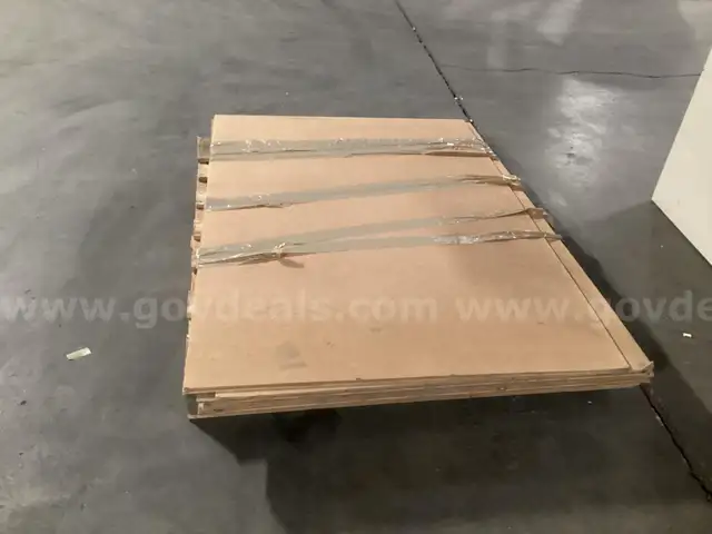 Pallet Containing 14 - pieces of 52&#x22; T x 36&#x22; W, Fiber Board